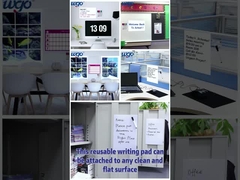 Stock-trockenes Löschen ISO 9001 Selbstbedeckt weißes Brett Soem-ODM-Leichtgewichtler