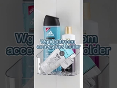 Schadensfreier, klarer Küchenorganisator Behälter Wandmontage für Bad