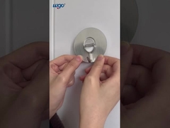 SS201 Badezimmer WGO 3 Haken Handtuchregal 6kg Max Loading ISO9001