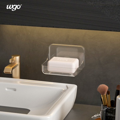 An der Wand befestigter 120mm Badezimmer-Seifen-Teller-Halter Leachate-selbstklebender Seifen-Halter