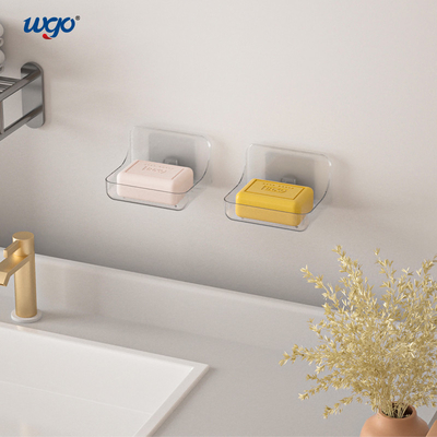 An der Wand befestigter 120mm Badezimmer-Seifen-Teller-Halter Leachate-selbstklebender Seifen-Halter