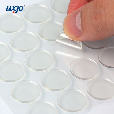 Die waschbare Verzierung wendet ein, Idee entfernbaren klebrigen Dots Reusable Adhesive anbringend