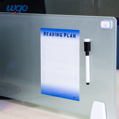Wöchentliche Planungsideen Büro-u. Schulbriefpapier-Studenten-Favor Dry Erases Whiteboard