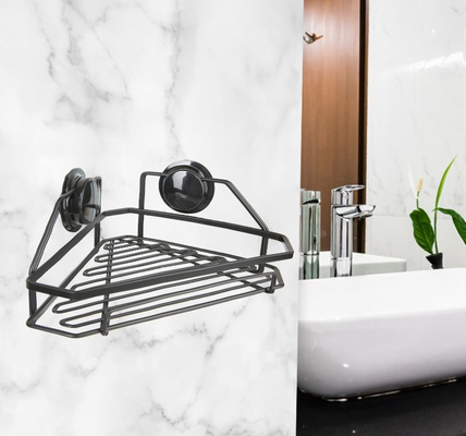 Patentierter Sog brachte Eckbadezimmer-Transportgestell Waterproof Shower Shelf an