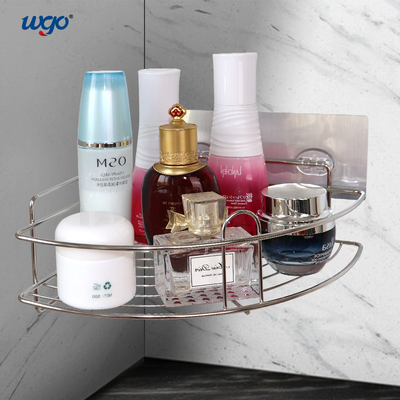 Körper-Shampoo-Speicher-Transportgestell des 10.1cm hohes hängendes Eckduschregal-Ss201