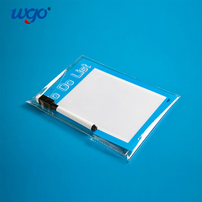 Selbstklebende Offizier-Home Dry Erase-Schreibplatte-Klebeetikette-Notiz, zum der Liste zu tun