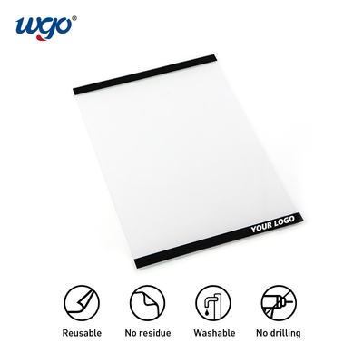 Acrylzeichen-Halter Repositionable ODM-Soem-Wand-Berg des freien Raumes X11 des dokumenten-8,5
