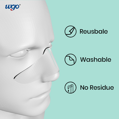 Sauerstoffmaske-Nasen-Gel-Auflagen-Universalität WGO wiederverwendbare klebende für CPAP-Masken