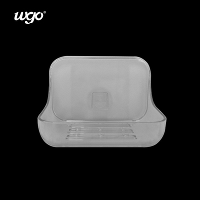 Duschzähler Schadensfrei Transparent Plastik Regen Seife Tray keine Installation erforderlich