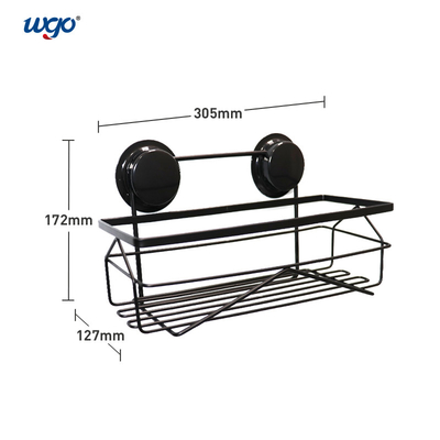 Schwarzes oxidiertes Badezimmer-Transportgestell Holder Suction Cup reparierte Edelstahl SS201