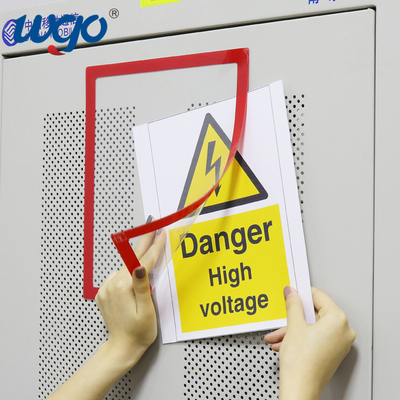 Zeichen-Halter ISO 9001 ODM A4 genehmigte Zeichen-im Freien Halter-Wand-Berg