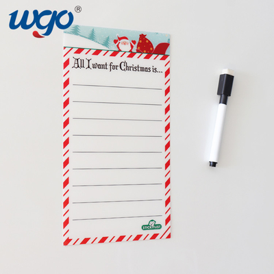 Wand-selbstklebendes Weihnachtstrockener Löschen-Kalender entfernt ohne Rückstand