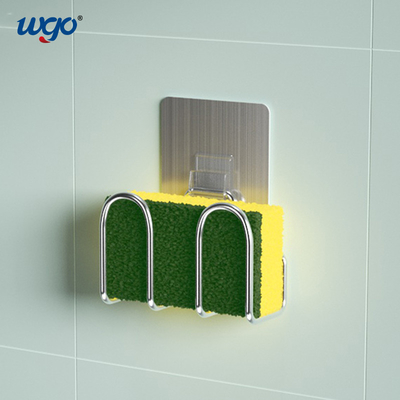 Selbstklebender Transportgestell-Holder ISO9001 des Badezimmer-5KG Spülbecken-Schwamm-Halter