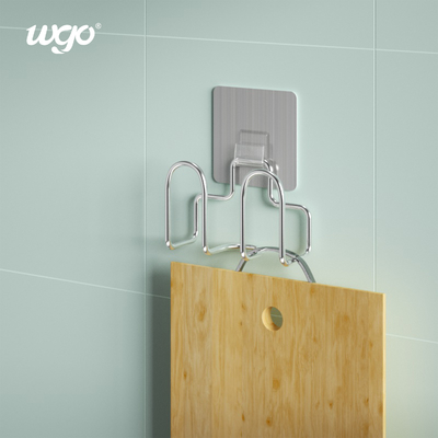 Schwamm-klebendes Badezimmer-Transportgestell Holder 4kg des Teller-SS304, das keine Bohrlöcher hält