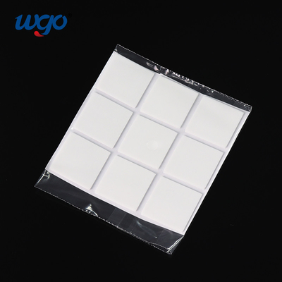 15mm Restickable nehmen gummiartige Kleberpunkte klares doppeltes mit Seiten versehenes Band-Quadrat auf