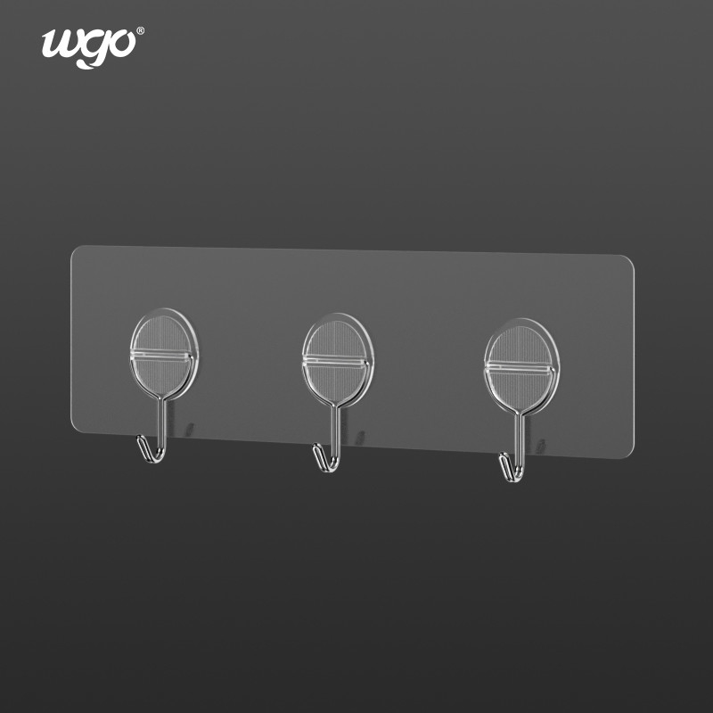 SS304 an der Wand befestigter Haken PVCs Stickey für Kleidungs-Kleiderbügel und Organisatoren