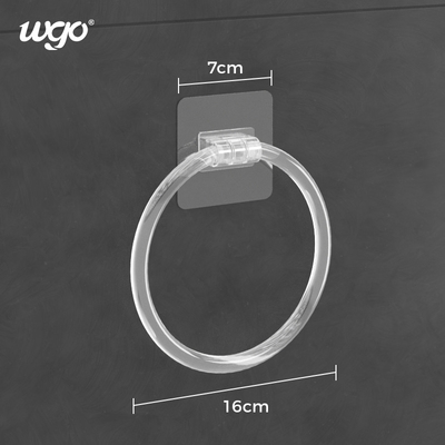 An der Wand befestigte Tuch-Ring Holders 16cm des Badezimmer-5KG Durchmesser mit Aufkleber