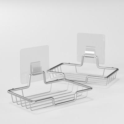 Edelstahl-Seifen-Halter ISO 9001 5kg WGO 304 selbstklebende Art tragend