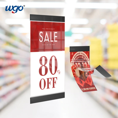 An der Wand befestigter acrylsauerhalter des Zeichen-A4 für Papierdokument ISO9001 ODM-Soem